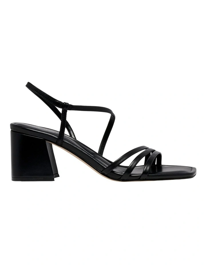 Gianesa Heeled Sandal in Black image 1