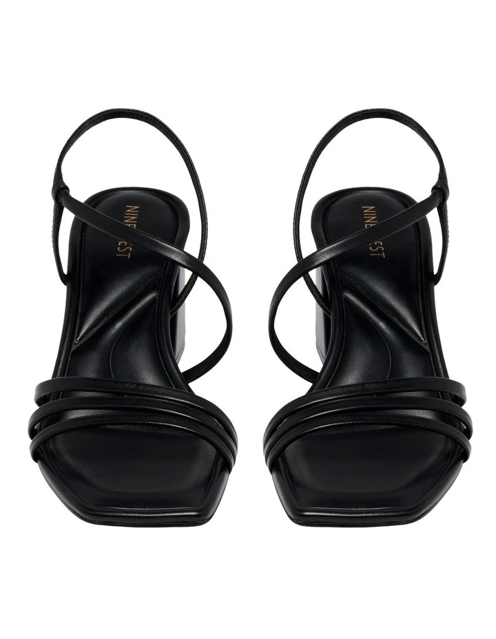 Gianesa Heeled Sandal in Black image 3