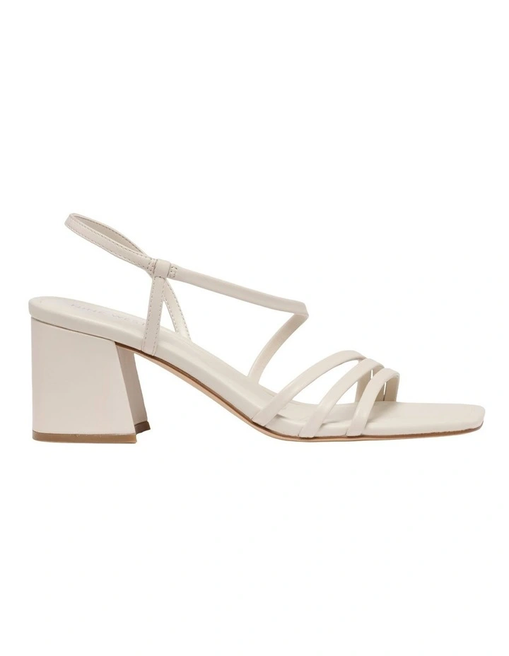 Gianesa Heeled Sandal in Cream image 1