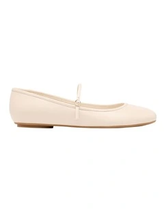 Classik Ballet Flat in Cream