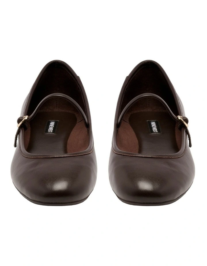 Classik Ballet Flat in Brown image 3
