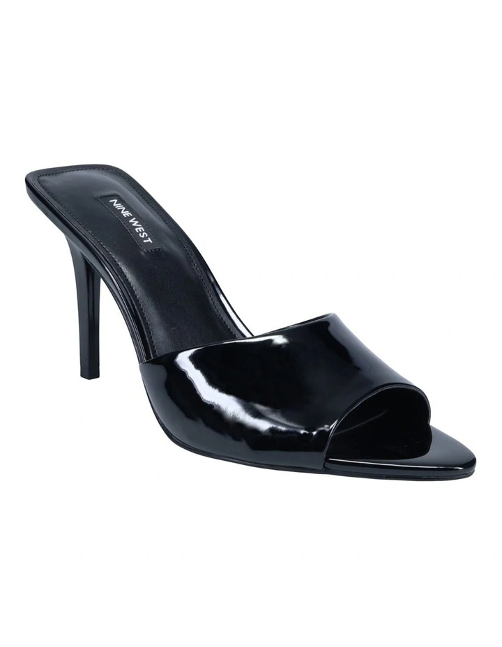 Hather Heeled Sandal in Black image 2