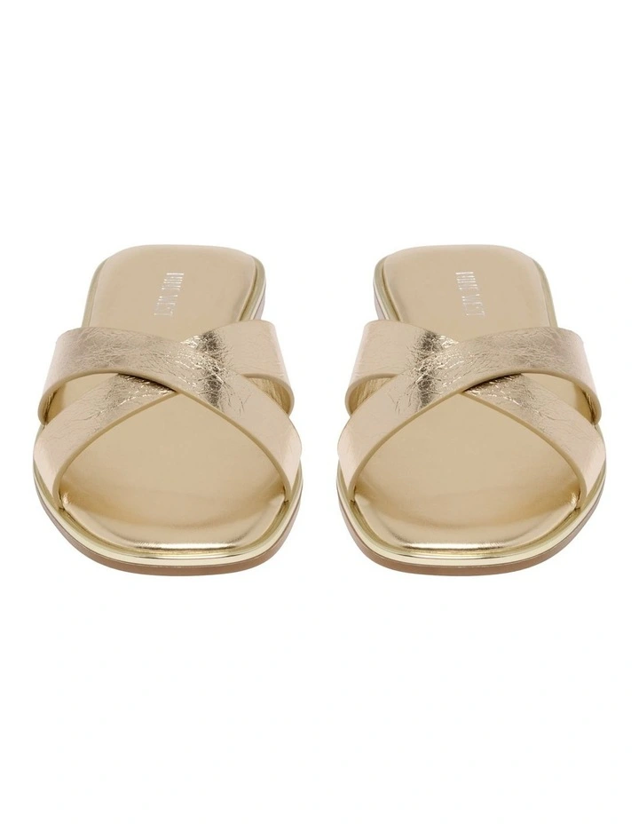 Eden Slip-on Sandal in Gold image 3