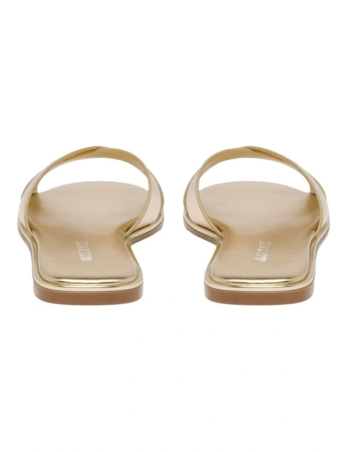 Eden Slip-on Sandal in Gold image 4