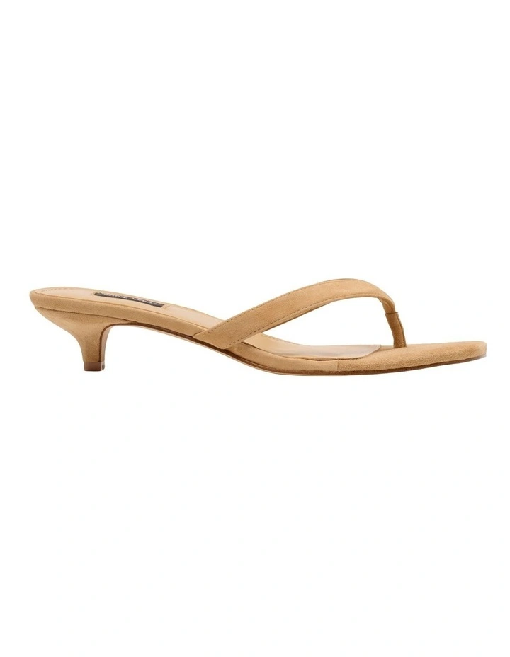 Cassa Heeled Sandal in Tan image 1