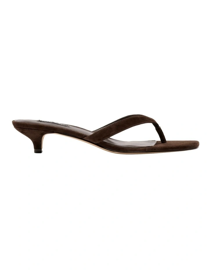 Cassa Heeled Sandal in Espresso image 1