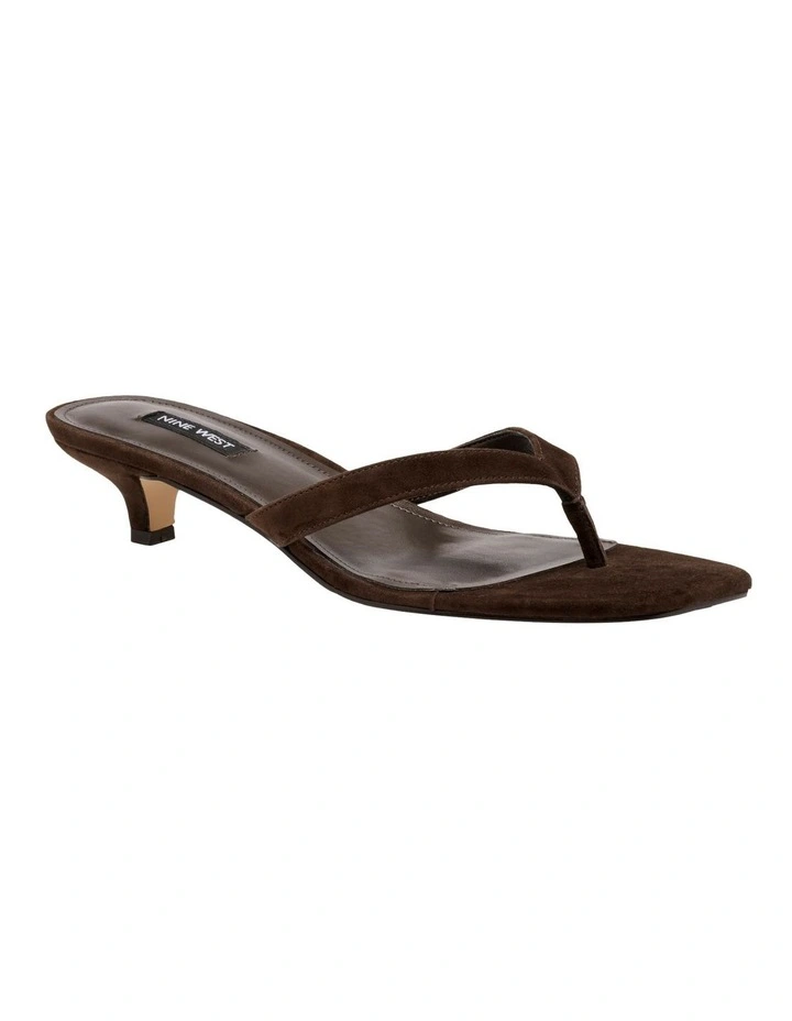 Cassa Heeled Sandal in Espresso image 2