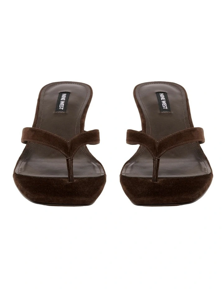 Cassa Heeled Sandal in Espresso image 3