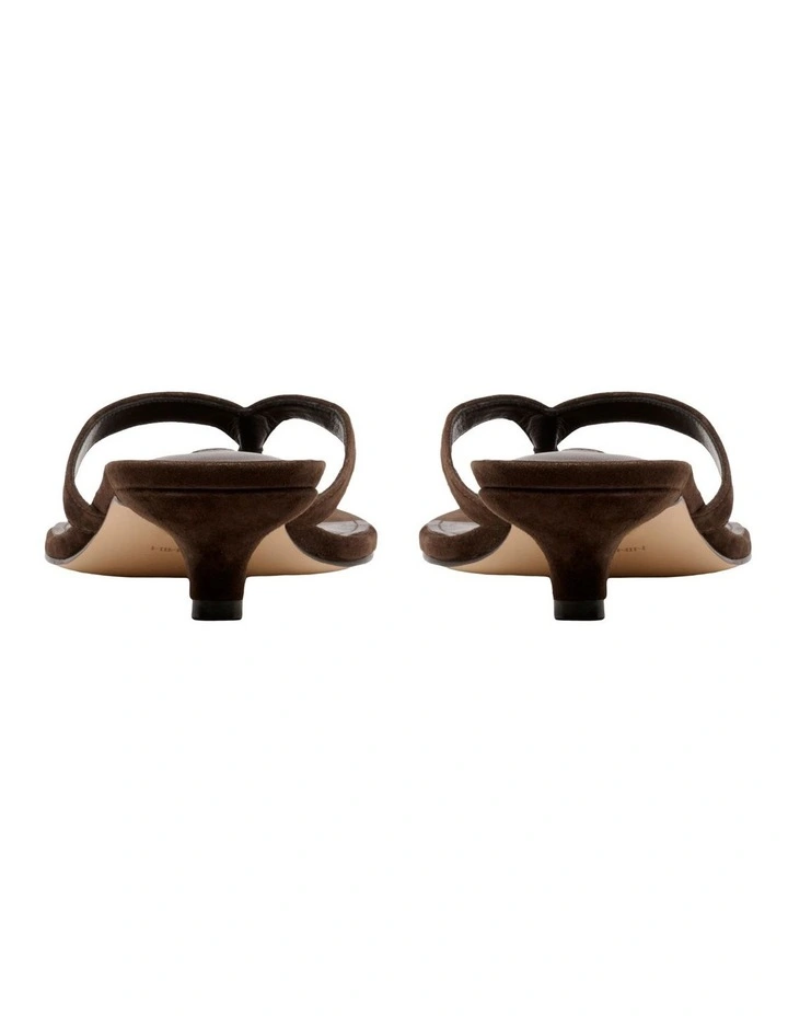 Cassa Heeled Sandal in Espresso image 4