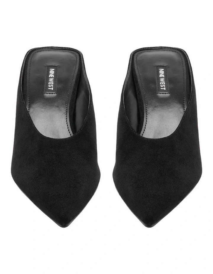 Lanah Wedge Pump in Black image 3