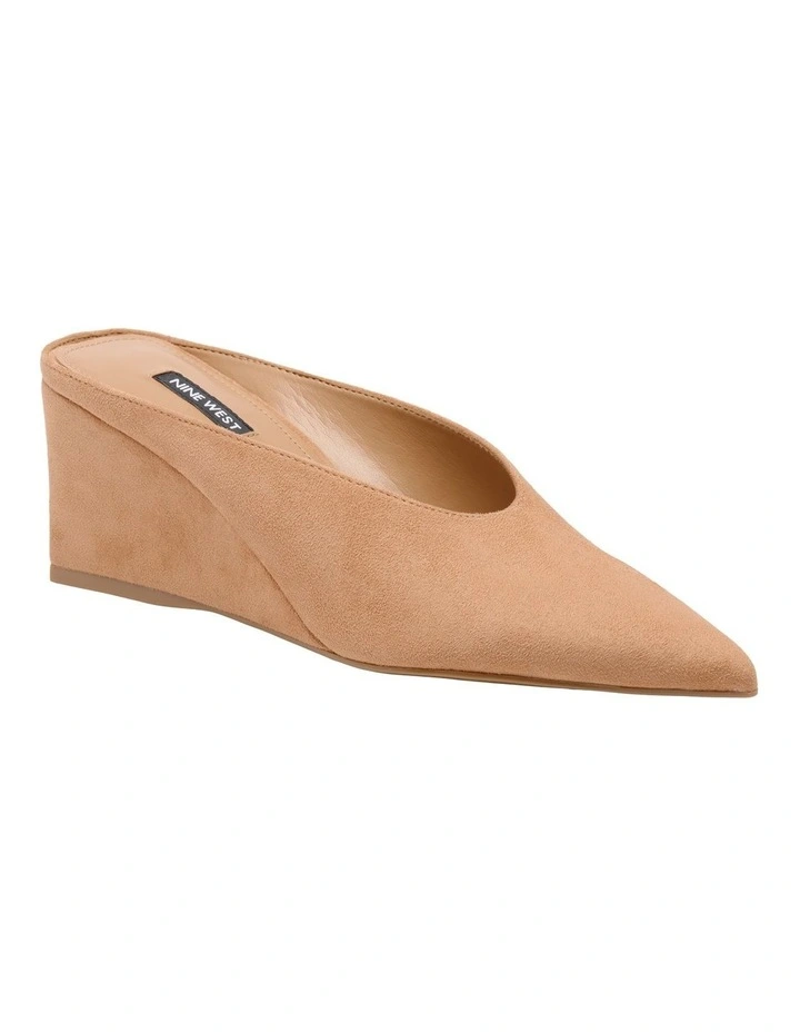 Lanah Wedge Pump in Tan image 2