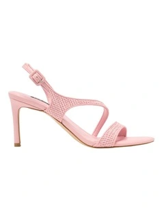 Hansap Heeled Sandal in Pink