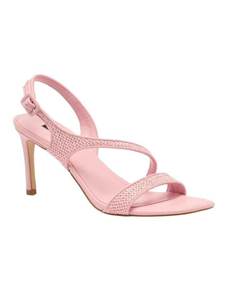 Hansap Heeled Sandal in Pink image 2