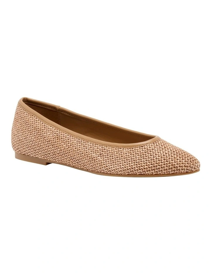 Valore Ballet Flat in Tan image 2