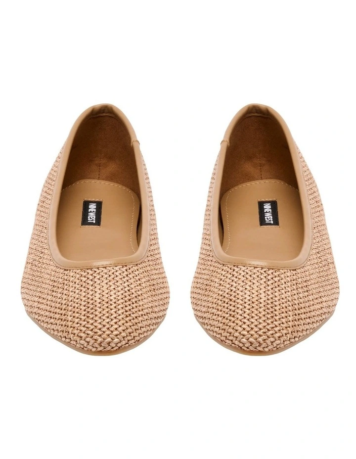 Valore Ballet Flat in Tan image 3