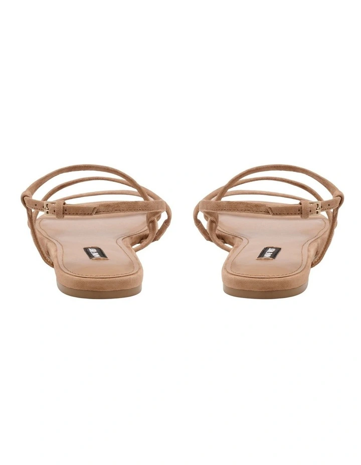 Annmarie Flat Sandal in Natural image 4