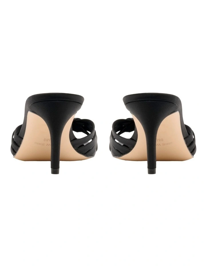 Wilks Heeled Sandal in Black image 4