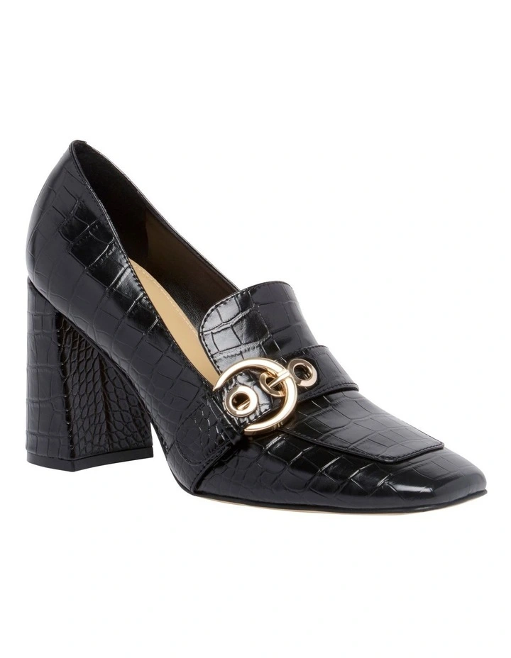 Nine west urila heeled loafers Clearance