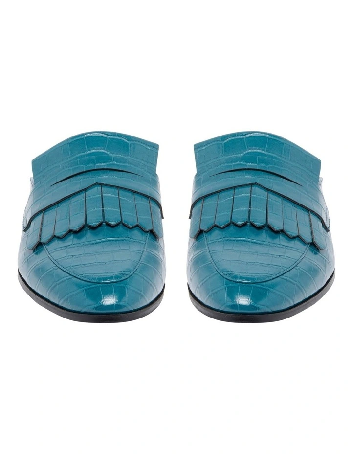 Kilts Teal Flat Mules image 3