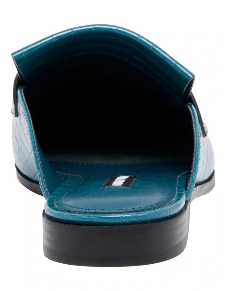 Kilts Teal Flat Mules image 4