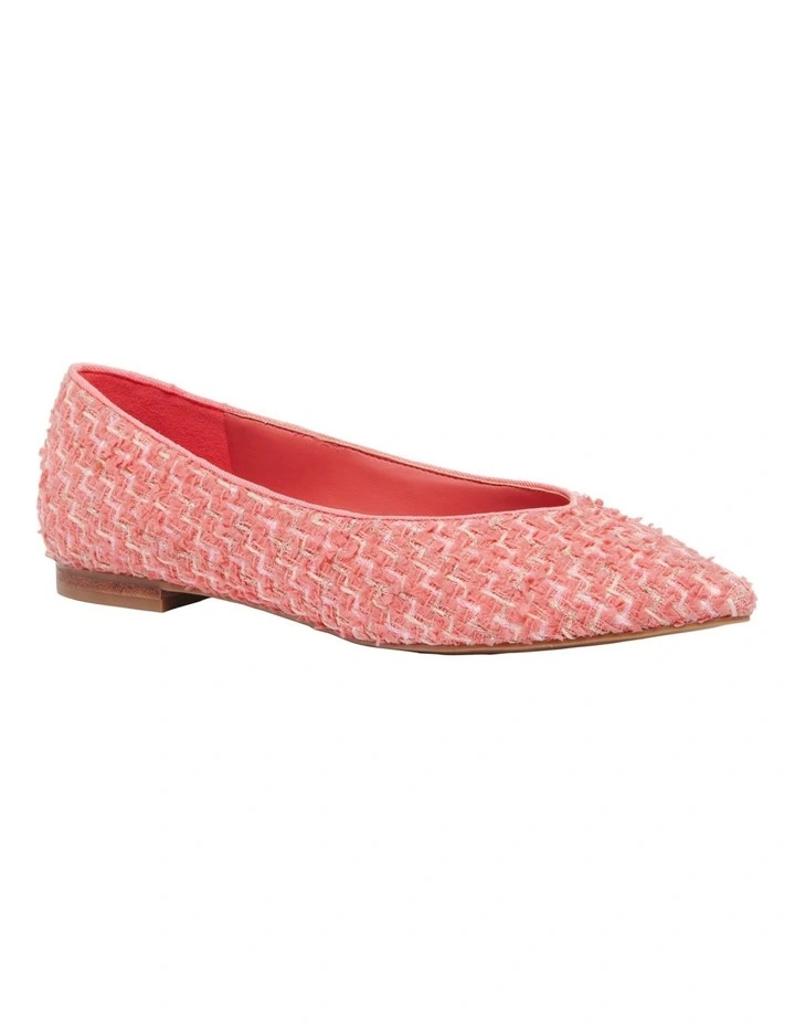 Adley Ballet Flats In Pink image 2