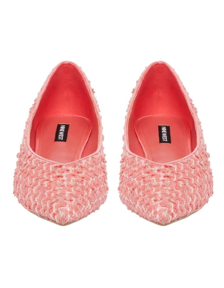 Adley Ballet Flats In Pink image 3