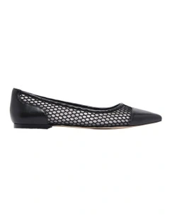 Brex Flats In Black