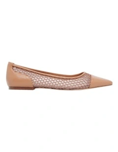 Brex Flats In Caramel