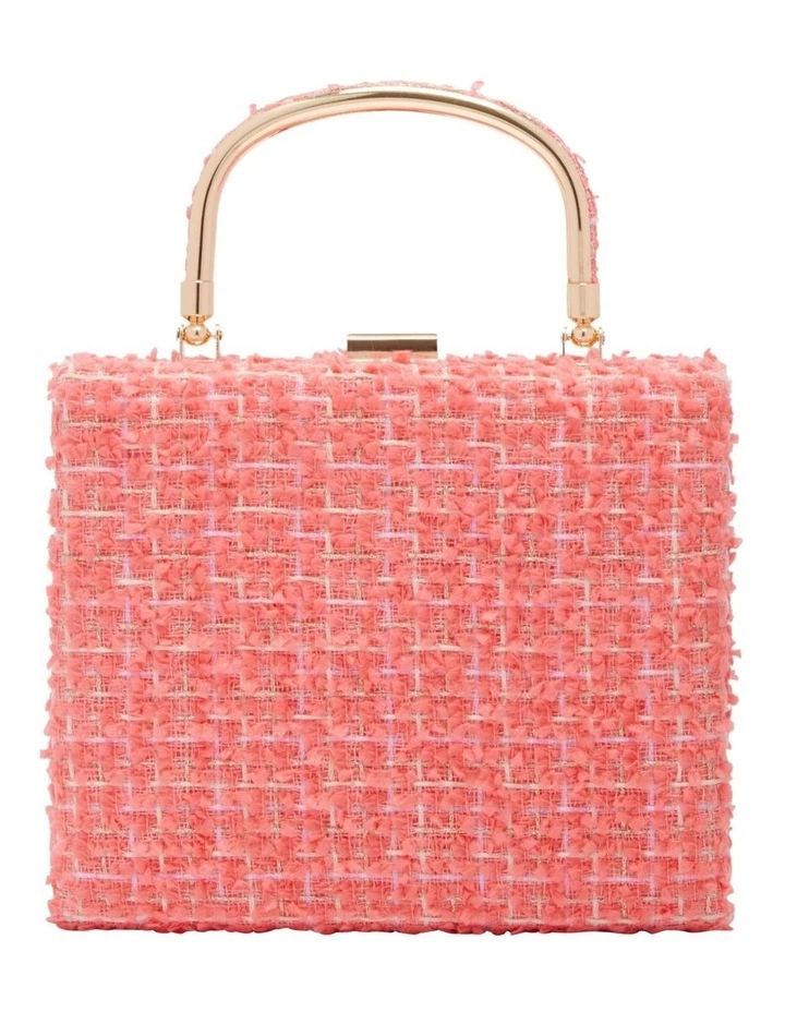 Bella Clutch In Pink image 1