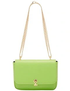 Teeya Crossbody Bag In Lime