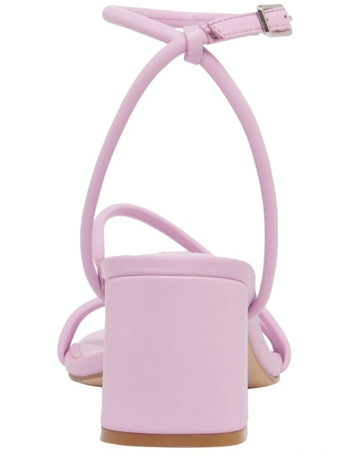 Gloro Tie-Up Sandal In Lilac image 4