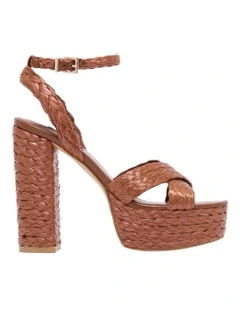 Hadyn Platfrom Sandal In Brown