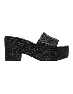 Rafts Black Sandal