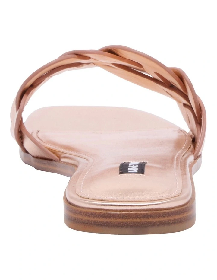 Grifa Sandal In Rose Gold image 4