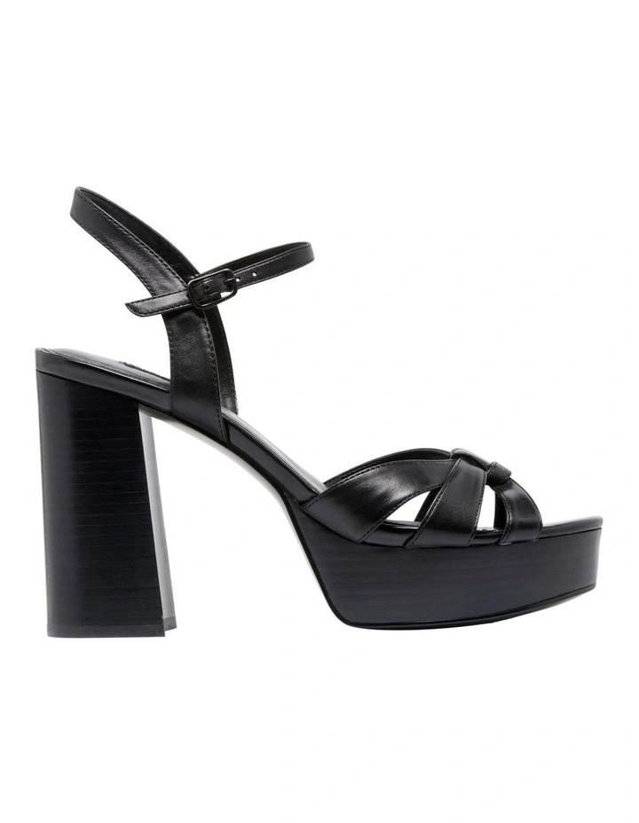 Rast Platfrom Sandal in Black image 1