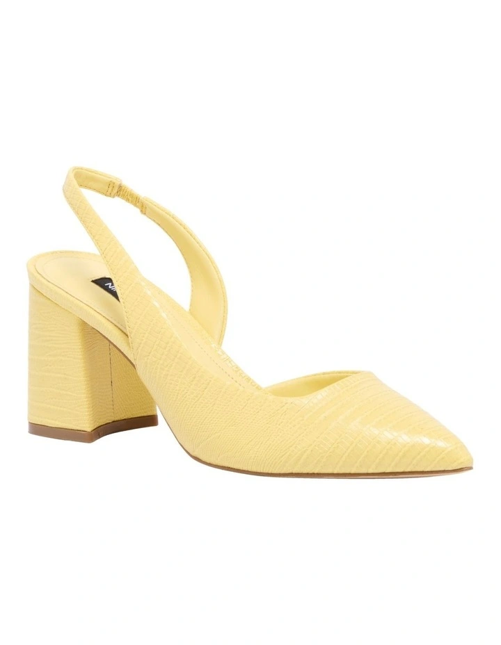 Careen Pump in Yellow image 2