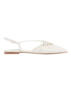 Aida Flat in Cream