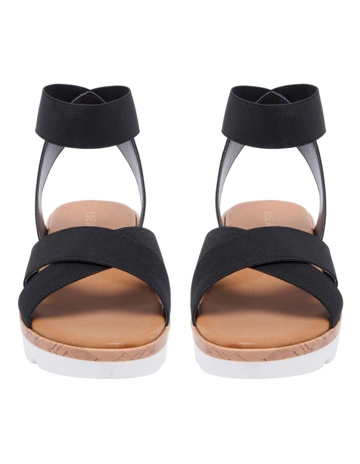 Bounce Sandals in Black image 3