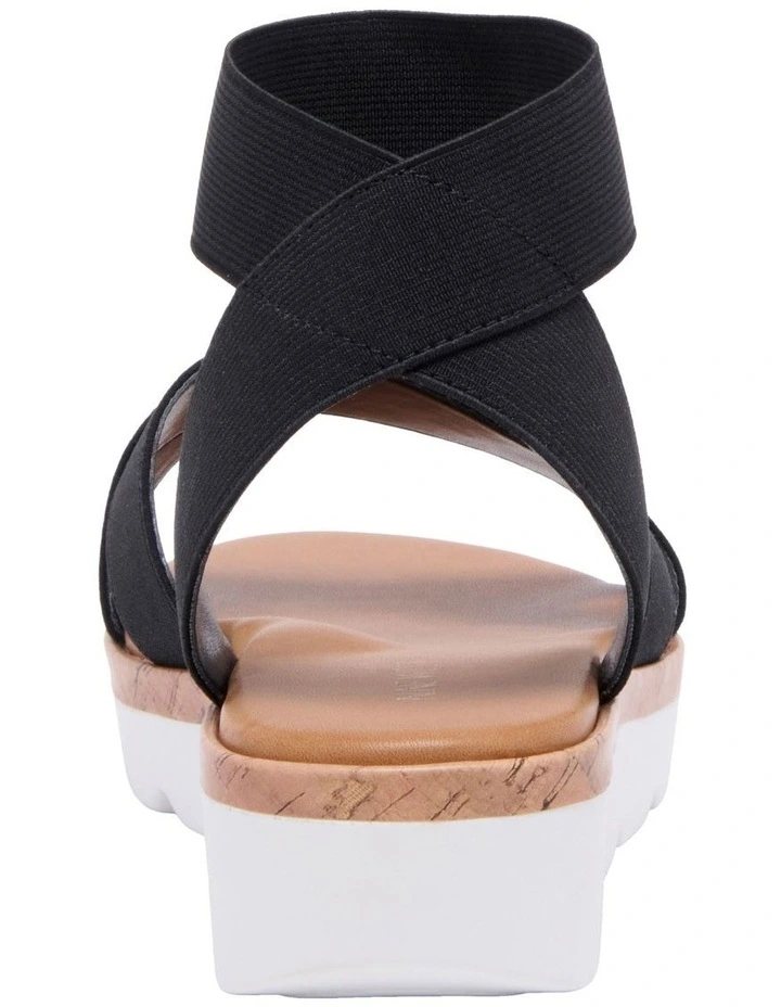 Bounce Sandals in Black image 4