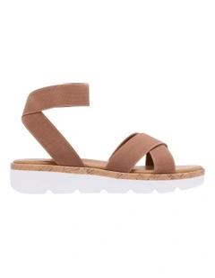 Bounce Sandals in Tan