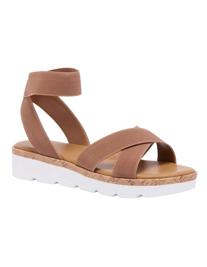 Bounce Sandals in Tan image 2