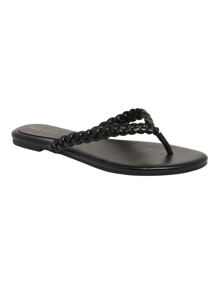 WantIt Sandals in Black image 2