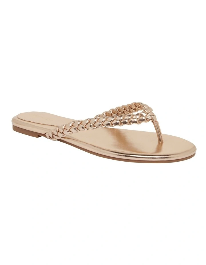 WantIt Sandals in Rose Gold image 2