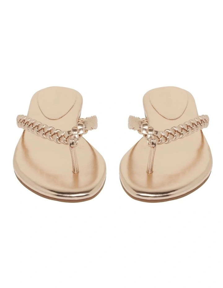 WantIt Sandals in Rose Gold image 3