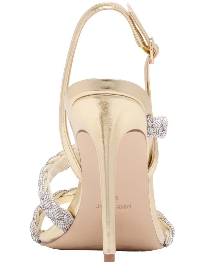 Tiff Sandal in Gold image 4