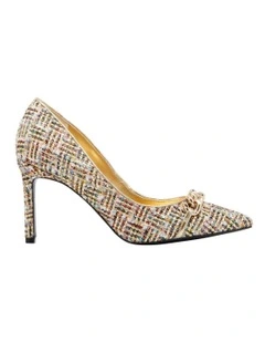 Ealan Pump in Gold