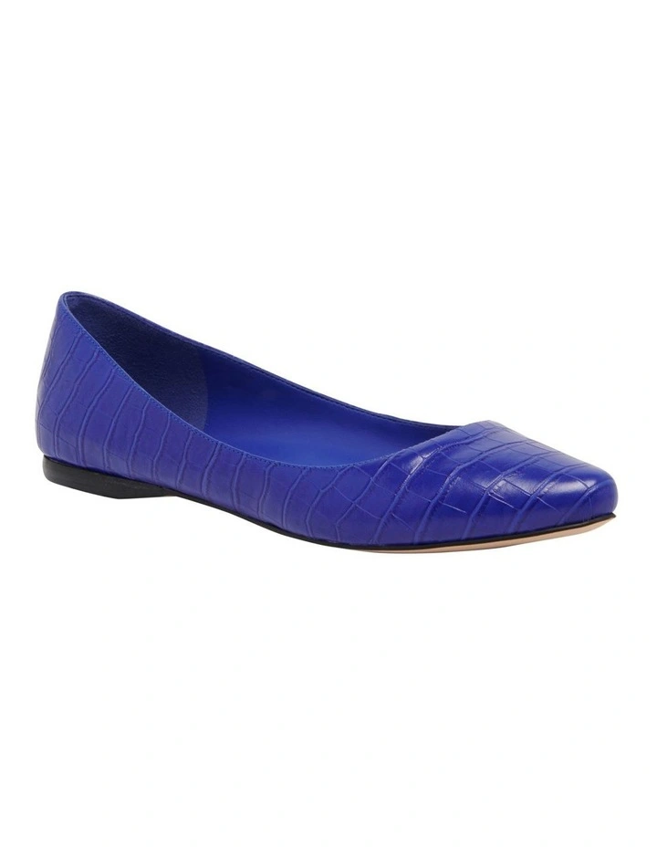 Speakup Ballet Flat in Blue image 2