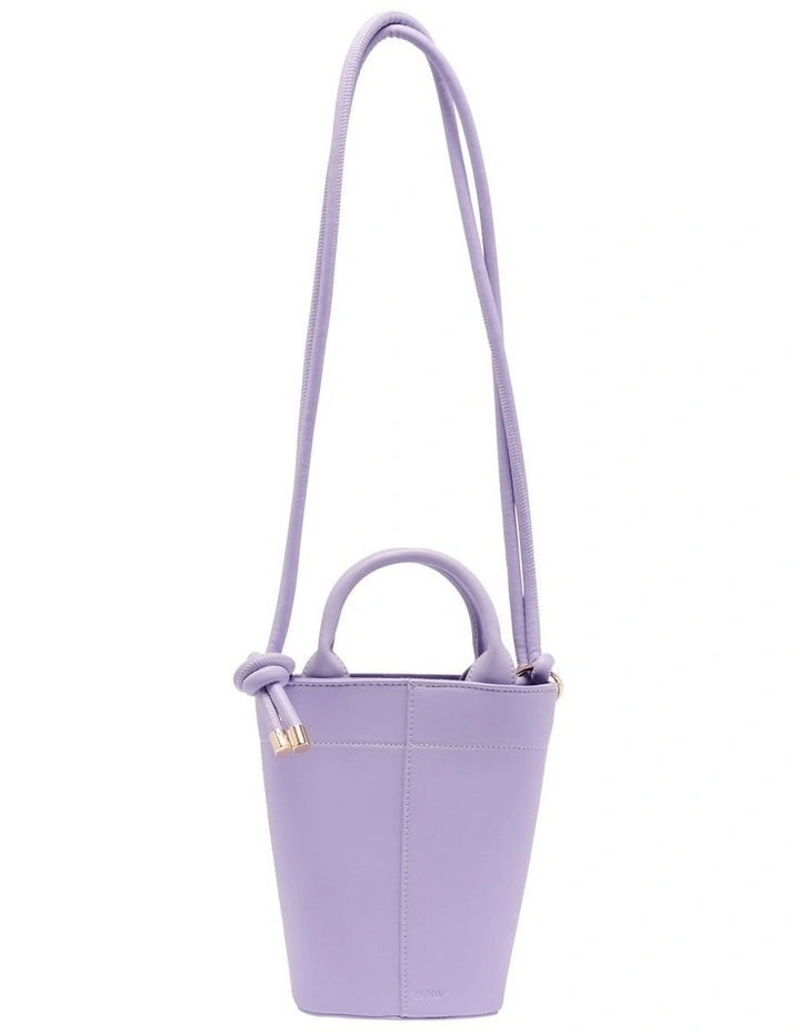 Lenny Bucket Bag in Lilac image 3