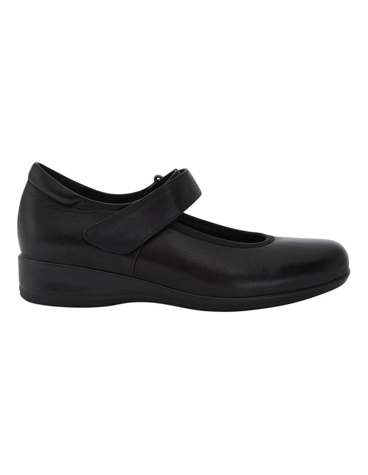 Maguire Flat Shoes in Black Leather image 1