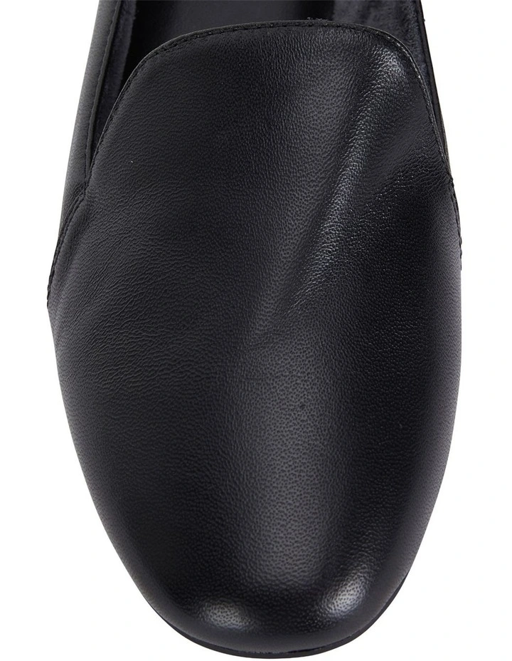 Castle Flat Shoes in Black Glove image 5